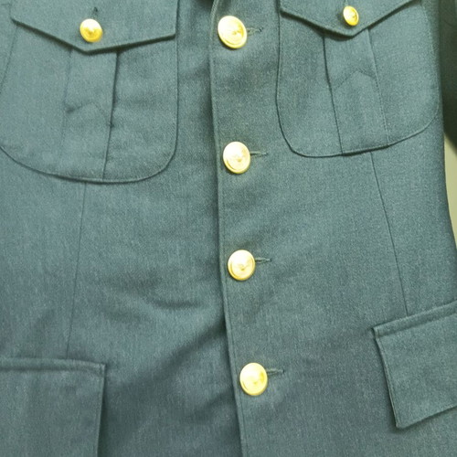 STYA Air Force Uniform used, 2-year set with jacket and trousers