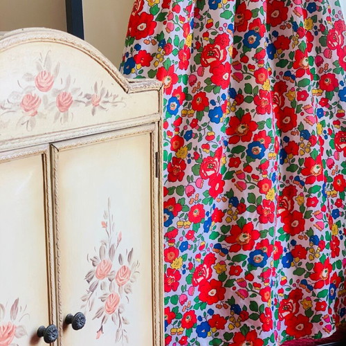 Karavan floral dress used, rare vintage collection, size S