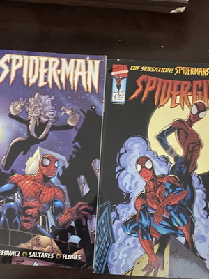 Spiderman comics, pack of 2, German