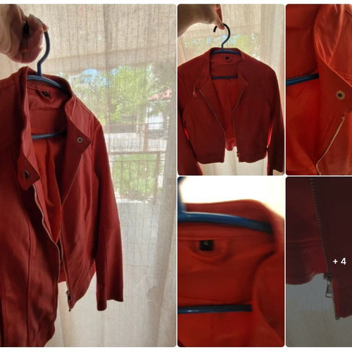Viscose jacket L, Italian specifications, red