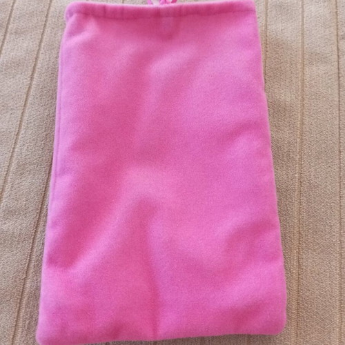 Phone case new velvet pink 15×9.5