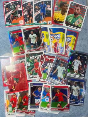 Donruss and Donruss Optic football card inserts, set of 23