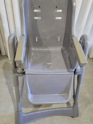 Bebe Stars Cookie baby high chair, foldable, grey