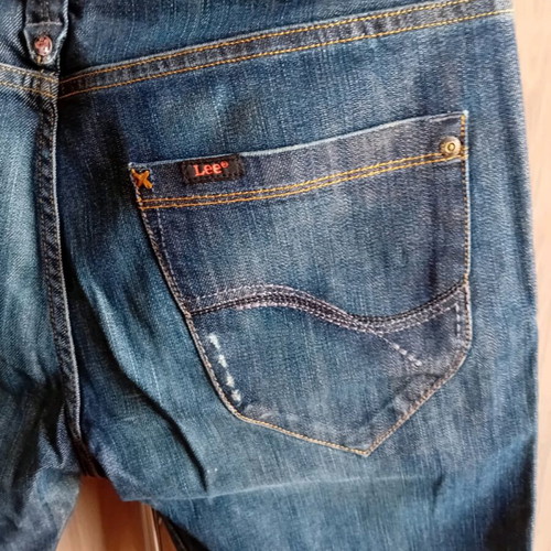 Lee denim bermuda shorts like new, women's