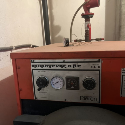 Firogenis Meteor SL-55D Oil Boiler 55,000 Kcal/h used with Burner and Circulator