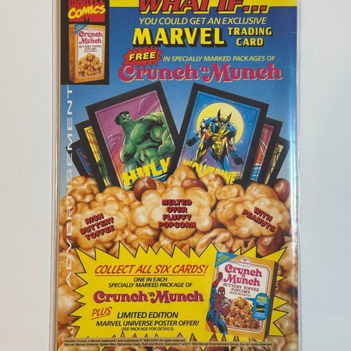 The Infinity Crusade #1 Marvel comic like new, gold foil cover