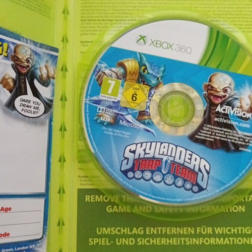 Skylanders Trap Team Xbox 360 game