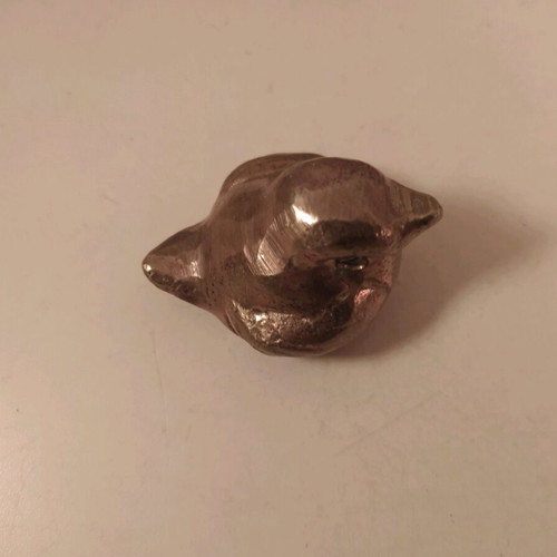 Bronze miniature bird like new, solid, vintage