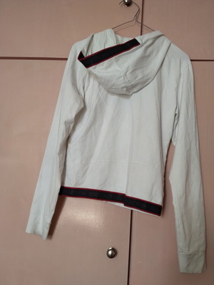 Body Action white hoodie like new, size M