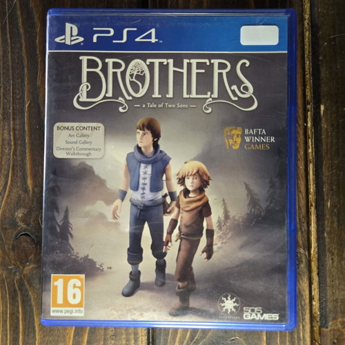 Brothers A Tale of Two Sons PS4 game, like new, rare collectible
