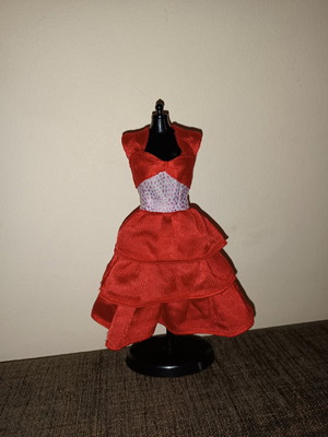 Toy Island Let's Talk 1992 doll dress used