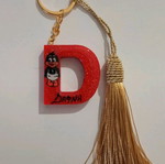 Keychain with handmade name new