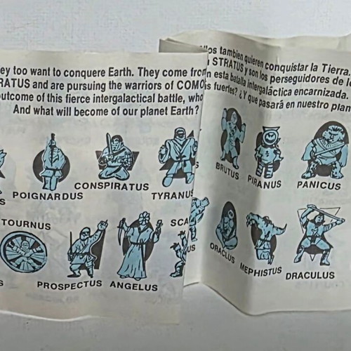 Cosmix toy series catalog used (blue)