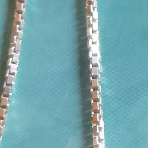 Silver 925 Venetian chain necklace 45 cm new