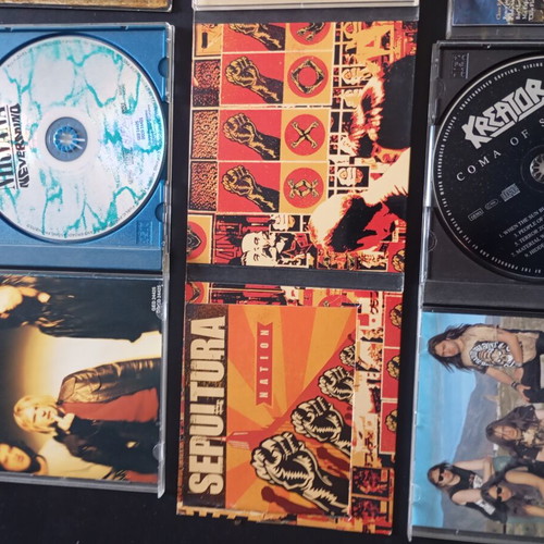 Metal CD collection, 11 CDs