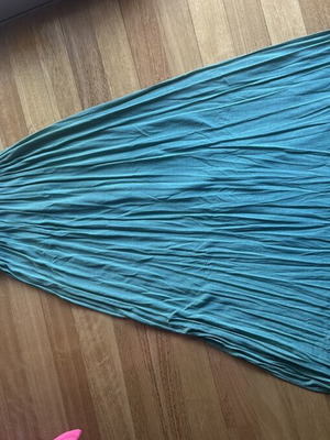 Regalinas long green blue dress small like new