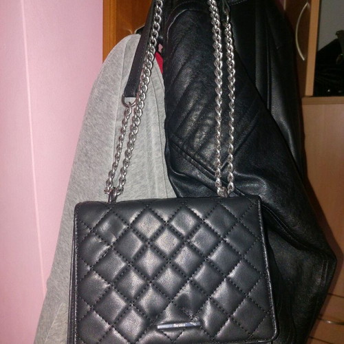 Bershka women's bag black like new