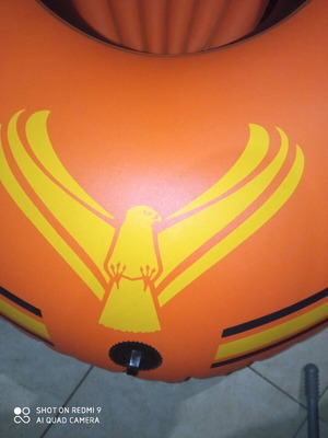 Explorer 100 inflatable boat like new