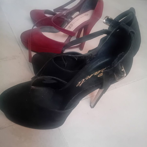 Sante suede pumps size 37 used, 1+1 gift set
