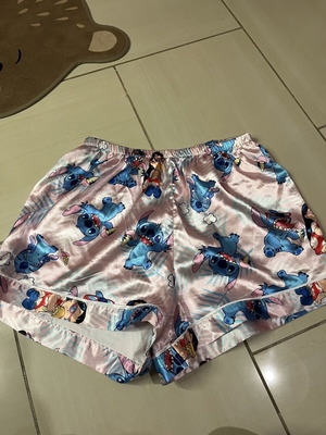 Children's satin pajama bottoms, colorful