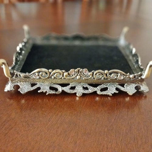Collectible animal jewelry box set of 5 with mirror, new