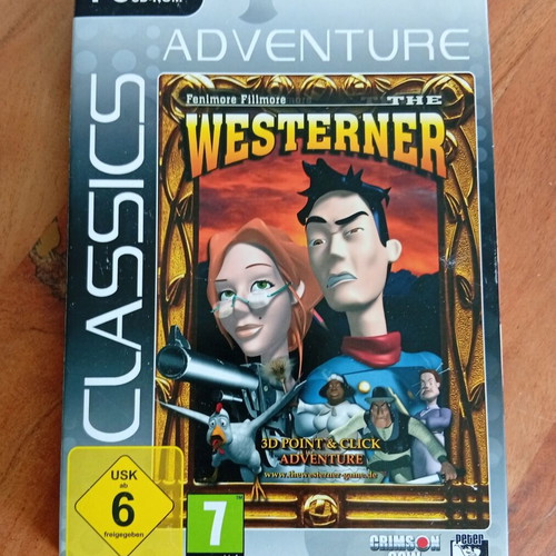 Westerner PC CD-ROM game, Peter Games, 2010, new sealed