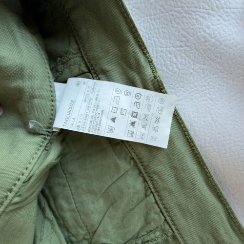 Benetton khaki pants new, cotton size 46