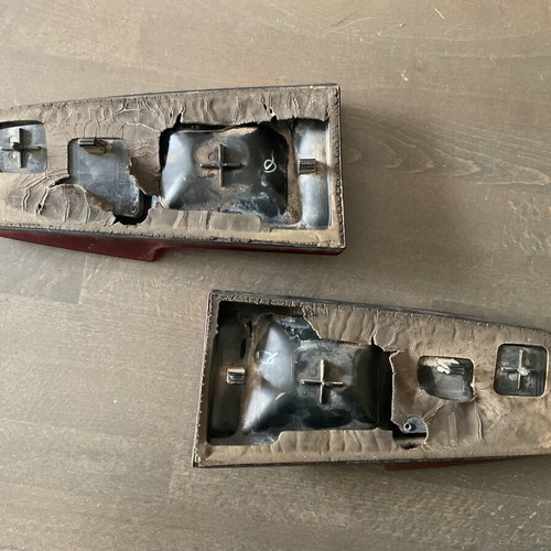 Fiat Punto 2 reflectors used for three-door model, set of two