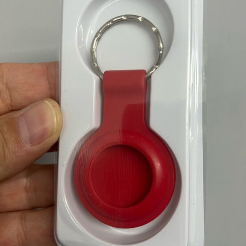 Air Tag case like new, red