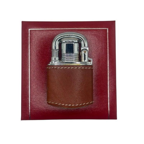 Captain luxury pipe/cigar torch lighter brown with gift box new