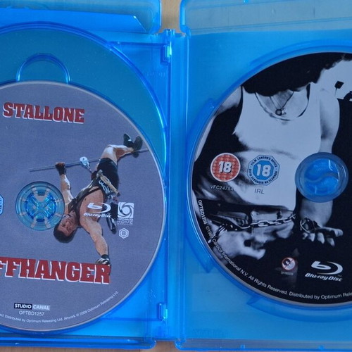 Stallone The Collection Blu-ray set like new, 3 action movies