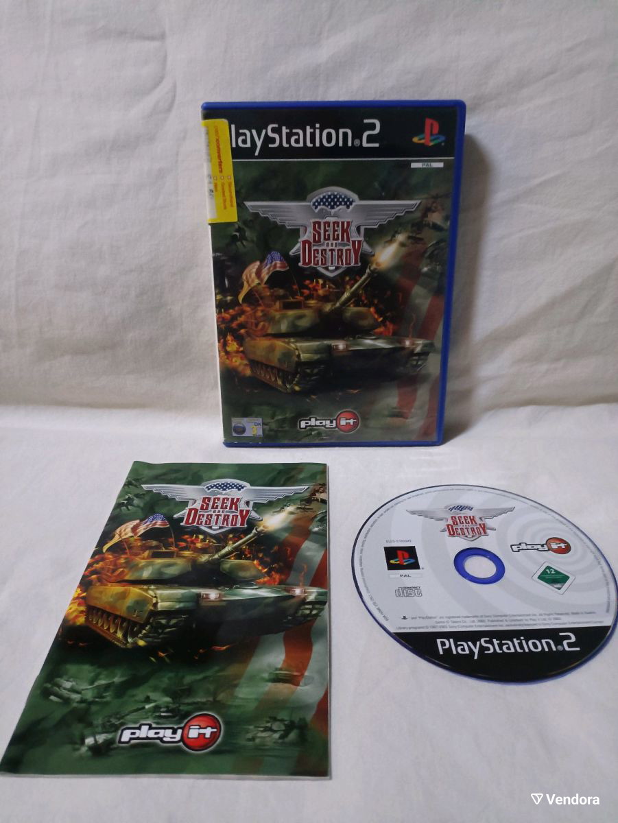 SEEK AND DESTROY PLAYSTATION 2 GAME - € 10,00 - Vendora