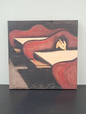 Painting on canvas 68x68 like new