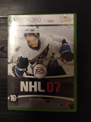 NHL 07 Xbox 360 used game in good condition