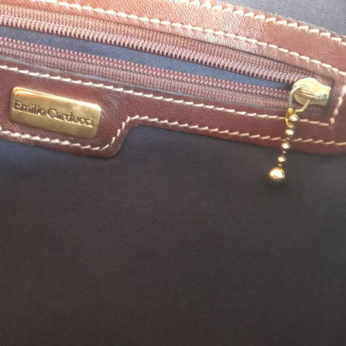 Emilio Carducci Italian designer pochette handbag