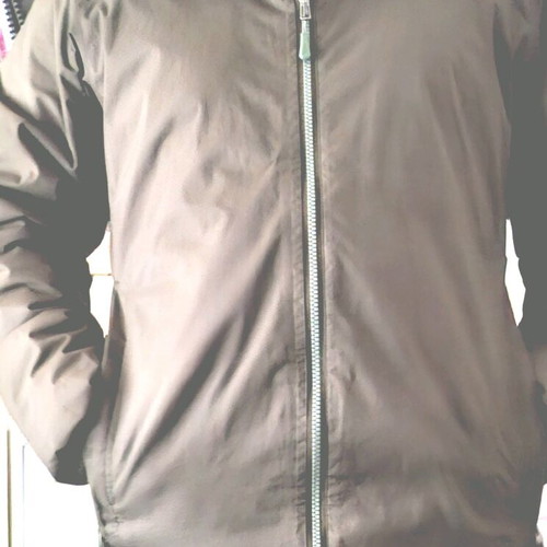 North Face jacket thick lining like new, size Medium, brown and green