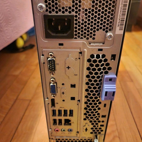 Small desktop used for repair without accessories