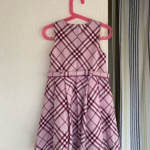 Burberry dress used pink-purple for 3 years old