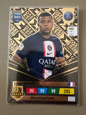 Panini Fifa 365 Momentum κάρτες MBAPPE και Rodri καινούργιες