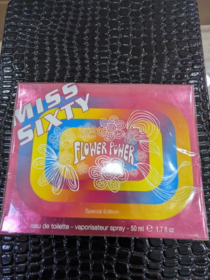 Miss Sixty Flower Power Eau de Toilette 50ml new limited edition 2007