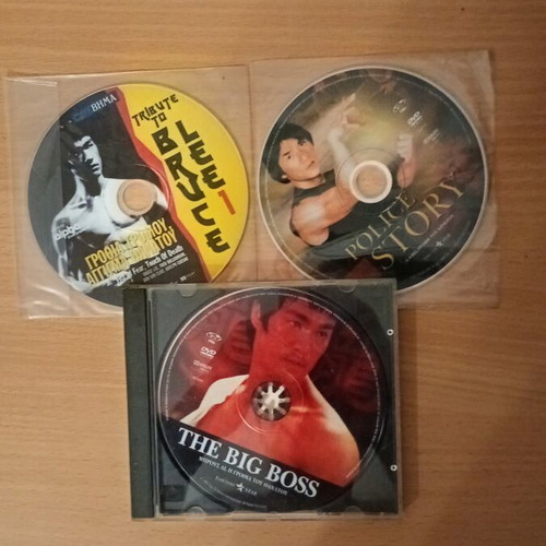 Karate movies used, pack of 3