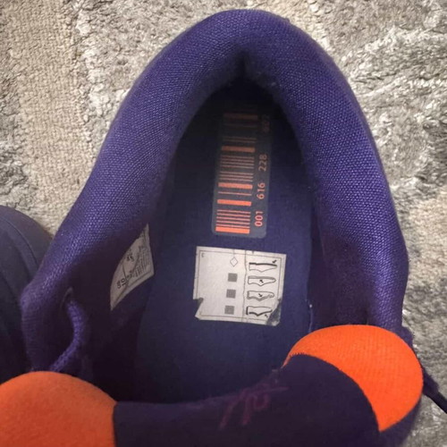 Nike Book 1 “Sunset” like new sneakers size 44, multicolor purple