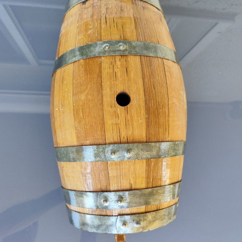 Handmade wooden barrel 12 liters new with tap
