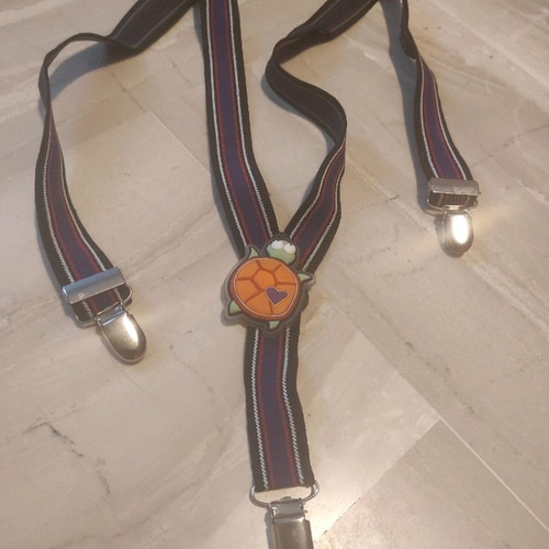 Suspenders used with turtle design, length 65 cm