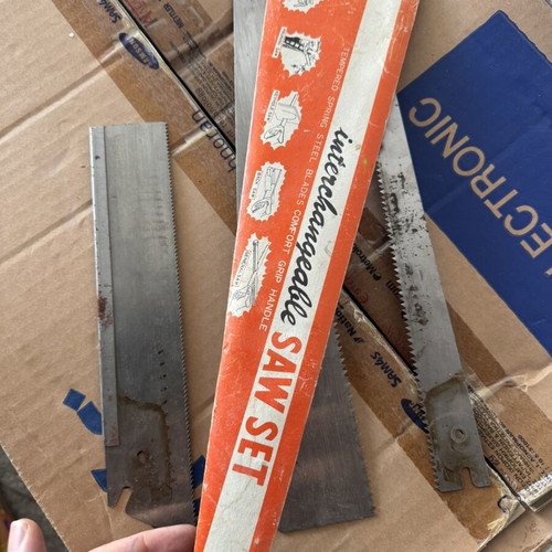 Japan saw blades, pack of 3