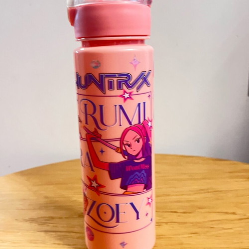 K-POP Demon Hunters Kids Water Bottle with Built-in Straw