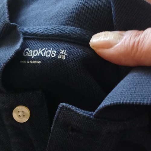 Gap Kids Polo Shirt Like New, Blue, Size XL 12 Years