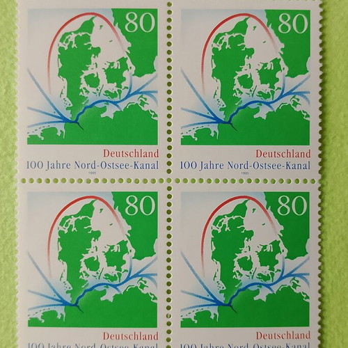 German stamps mint condition, 1995 first day cover Bonn