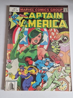 Captain America 6 used comic Kampanas
