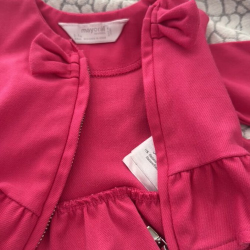 Baby jacket pink size 55cm new